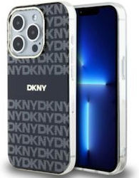 DKNY Repeat Pattern Tonal Stripe Back Cover Pla...