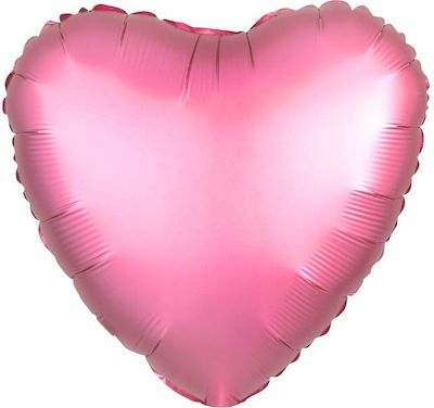 Balloon Foil Valentine's Day Heart Pink 45cm