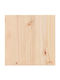 vidaXL Square Table Surface made of Solid Wood Brown 40x40x2.5cm 847423 1pcs