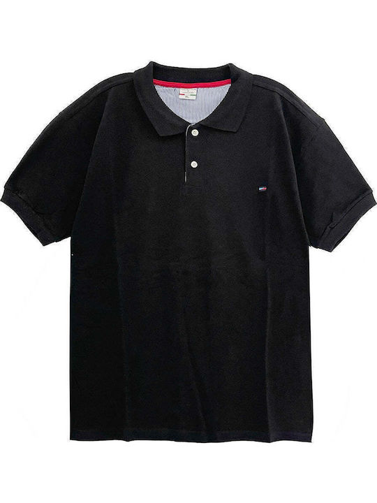 Polo Μπλούζα Κοντομάνικη Μαύρη