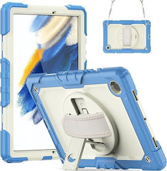 Cover Umschlag Rückseite Silikon Stoßfest für Kinder Blau Samsung Galaxy Tab A8 10.5 2022 X200/SM-X205/SM-X207