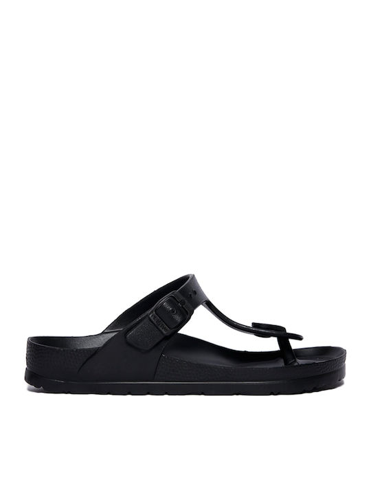 Plakton Frauen Flip Flops in Schwarz Farbe