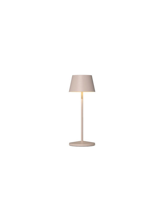 VK Lighting Επιτραπέζιo Φωτιστικό LED Εξωτερικού Χώρου 2W IP65 Μπεζ