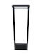 Elmark Outdoor Floor Lamp Small Post LED Outdoor 10W with Natural White Light Black