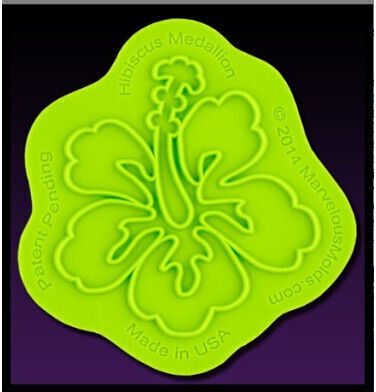 Silicone Creme Caramel Baking Pan Decorating Mold Hibiscus Medallion