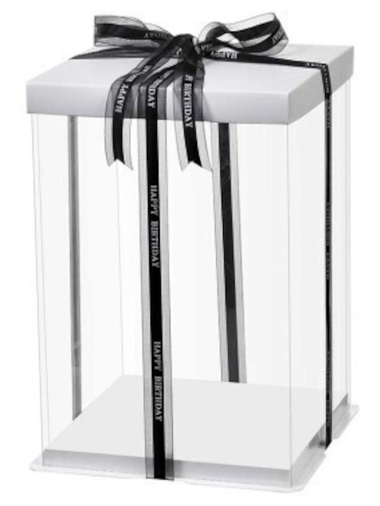 Διάφανο Plastic Storage Box with Lid Transparent 30x30x30cm 1pcs
