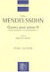 Mendelssohn Oevres Pour Piano Iiii