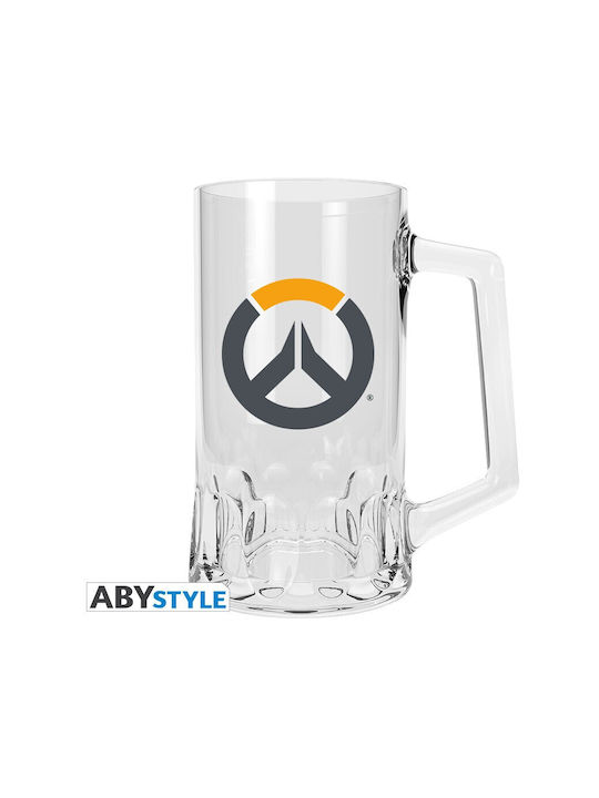 Abysse Logo Glass Beer, μπίρας made of Glass 1pcs