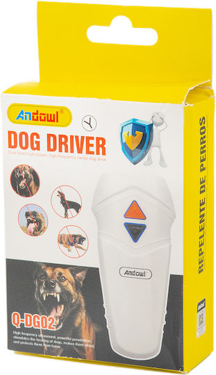 Andowl Qdg02 Ultrasonic Device Repellent / Training Dog in Black color