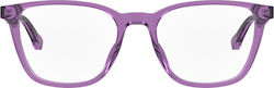 Safilo Women's Acetate Purple Prescription Eyeglass Frame