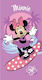 Aymax Kinder-Strandtuch Minnie 140x70cm