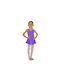 Godance Kids Dance Bodysuit Lilac