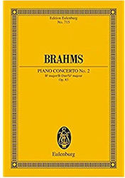 Schott Brahms Concerto Sheet Music for Piano