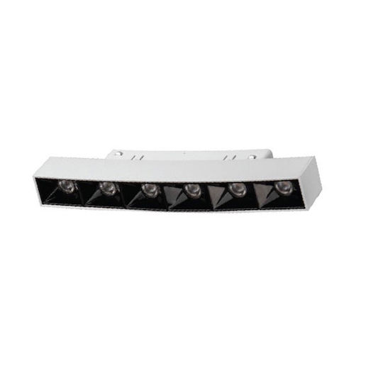 VK Lighting Commercial Linear LED Ceiling Light 1W Warm White