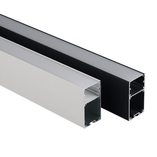 VK Lighting Προφίλ Αλουμινίου Ταινίας LED 200εκ.