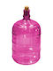 Arti Casa Dekorative Lampe Flasche Fuchsie