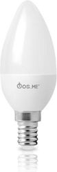 Fos me LED крушка 3W за фасунга E14 Топло бяло