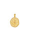 14k Gold Konstantinato Charm