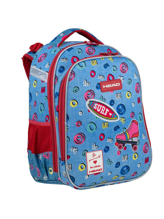 Head School Bag Backpack Elementary, Elementary in Light Blue color