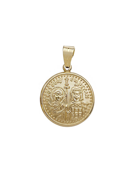 Pendant Kids Talisman Constantine from Gold 9K