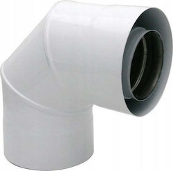 SpiroFlex Wandmontage Lüfter für das Badezimmer 100mm Weiß