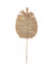 Artificial Decorative Branch Palm Tree Beige 100cm Arte Regal