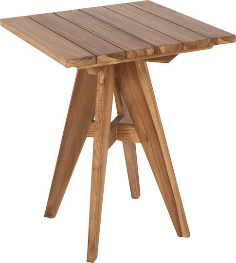 Τραπέζι LEO 60x60x75 Μασιφ ξυλο τεακ Τραπέζι LEO 60x60x75 Μασιφ ξυλο τεακ