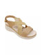 Anatomische Damenplattformen Beige
