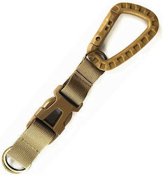 Business Carabiner Keychain Coyote