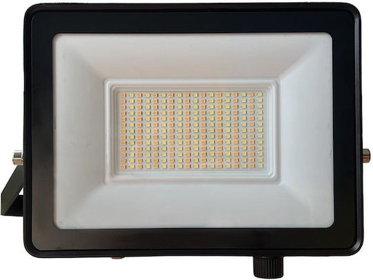 VK Lighting Στεγανός Προβολέας LED 100W Θερμό Λευκό 3000K IP65