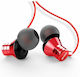 Aiwa ESTM-50USB-C/RD In-ear Handsfree Ακουστικά με Βύσμα USB-C Κόκκινο
