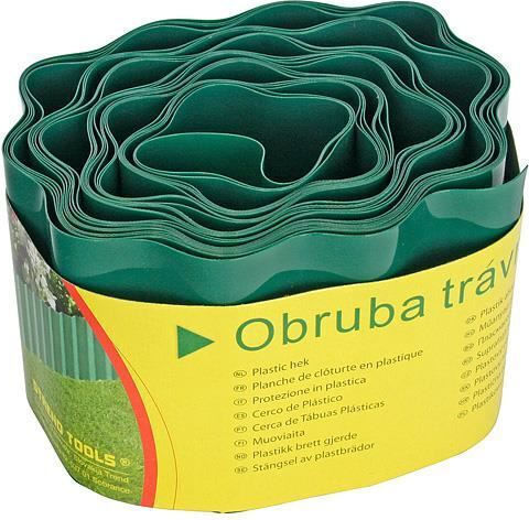 Strend Pro Bordură de Grădină din Plastic în Culoarea Verde 20cm x 9.0m
