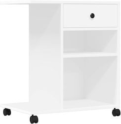 Βάση Εκτυπωτή με Ρόδες Λευκή 60x40x68,5 εκ. (840639)