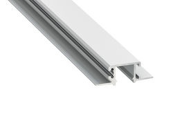 Lumines În aer liber Profil de aluminiu pentru banda LED cu Transparent Capac 100x4.1x1.5cm