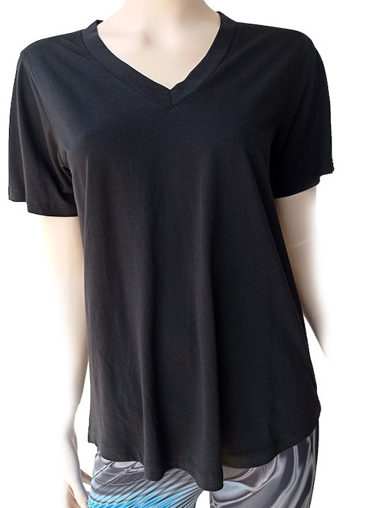 BS Collection Women's Blouse Cotton Black