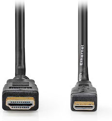 Nedis CVGL34500BK15 HDMI 1.4 HDMI-Stecker - Mini-HDMI-Stecker 1,5 m Schwarz