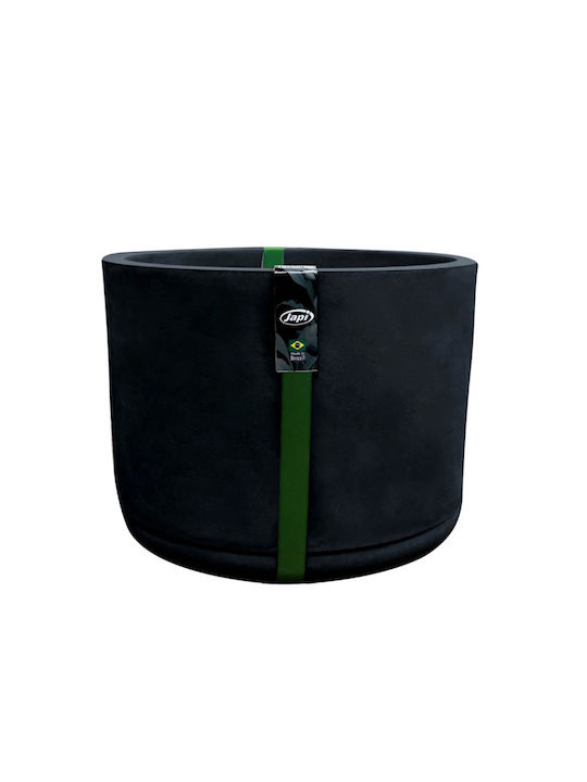 Japi Flower Pot Black Slate JCMC57BS