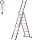 Dreifach Kombinationsleiter Aluminium
