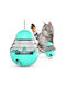 Pet Interest Shake Leaky Katzenspielzeug Ball Blau