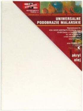 Koh-I-Noor Canvas pe Șasiu Alb Rectangular 24x30cm. 1buc