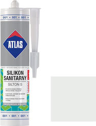 Atlas Filtri Σφραγιστική Σιλικόνη Αντιμουχλική Λευκή