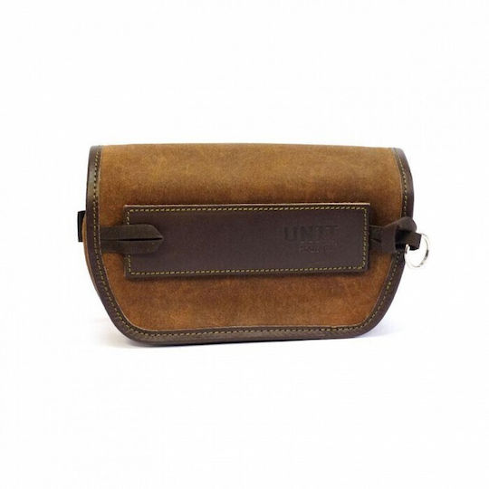 Unit Garage Lenkertasche Motorrad-Softtasche 3.4Es in Braun Farbe