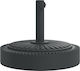 vidaXL Umbrella Stand made of Plastic Silver 38...