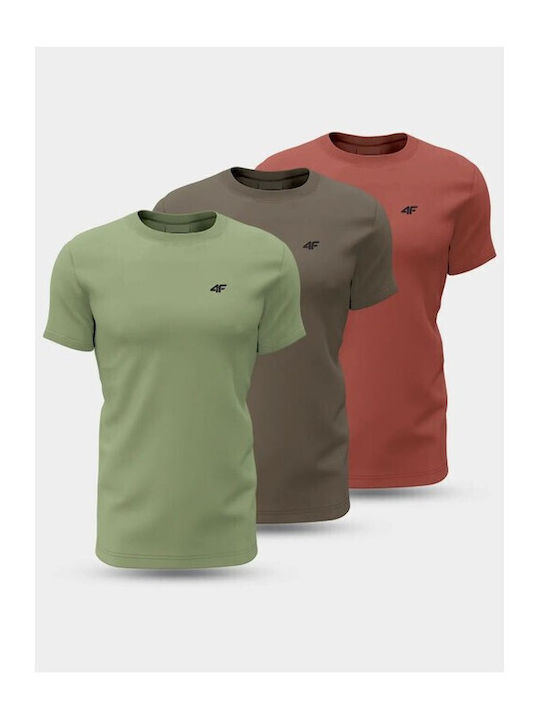 Tshirts 4f M 4fwss24ttshm189691s 3pak
