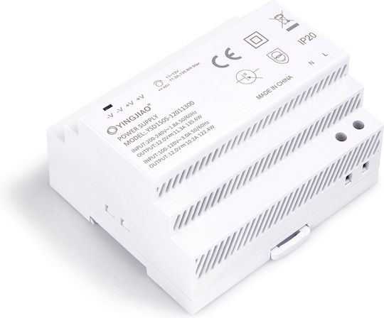 Τροφοδοτικό Ράγας με Έξοδο 12V και Ισχύ 136W 11.3A