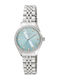 Oxette Amalfi Womens Watch 30mm Battery With Silver Metal Bracelet