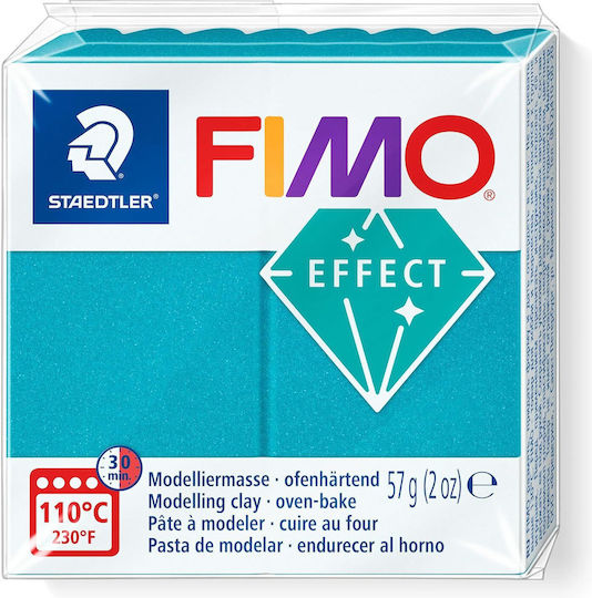 Staedtler Fimo-effect 36 Полимерна Глина 57гр 36 Металически тюркоазен