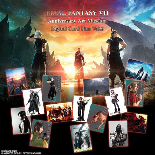 Square Enix Pachet Booster Final Fantasy VII TCG Muzeul De Artă Aniversară TCG