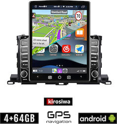 Kirosiwa Car-Audiosystem für Toyota Highlander (Bluetooth/USB/WiFi/GPS) mit Touchscreen 9.7"