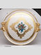 Pescarissi Wooden Round Decorative Tray 39x42cm
